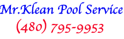 Mr. Klean Pool Service